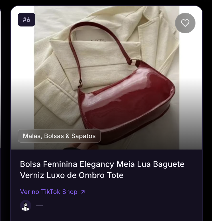 Descubra um produto vencedor
